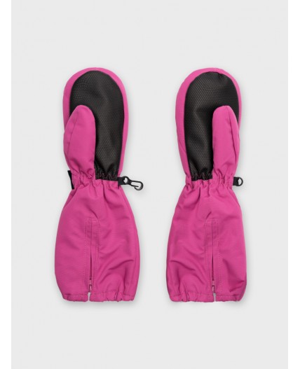 Краги текстильные для девочек разноцветный