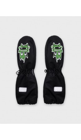 Варежки детские текстильные для мальчиков разноцветный