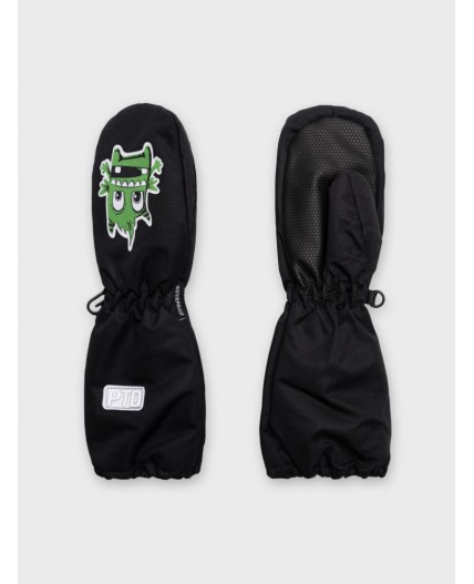 Варежки детские текстильные для мальчиков разноцветный