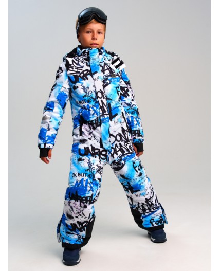 Маска горнолыжная детская серый