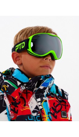 Маска горнолыжная детская черный