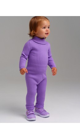 Рейтузы детские трикотажные для девочек сиреневый