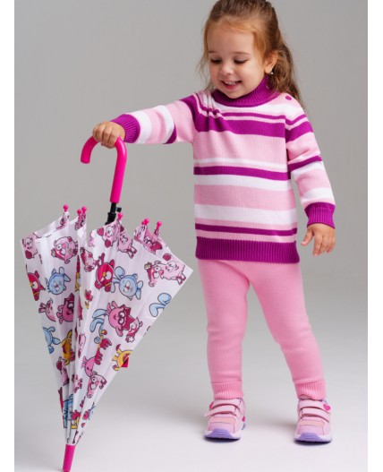 Свитер детский трикотажный для девочек разноцветный