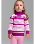 Свитер детский трикотажный для девочек разноцветный