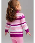 Свитер детский трикотажный для девочек разноцветный
