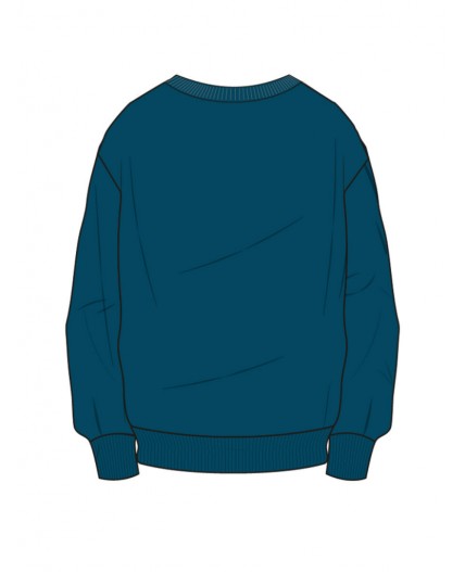 Джемпер трикотажный для мальчиков темно-зеленый