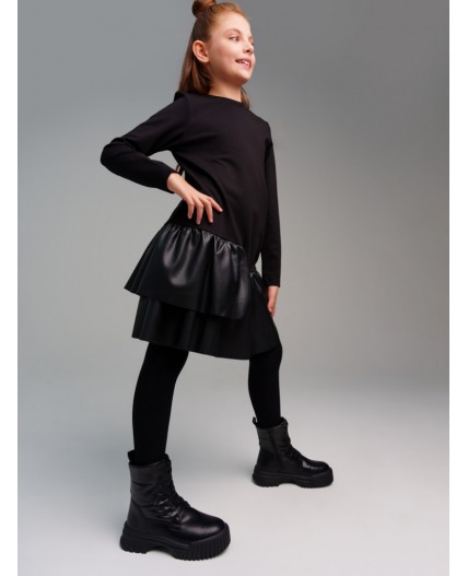 Ботинки для девочек черный