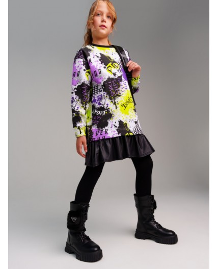 Ботинки для девочек черный