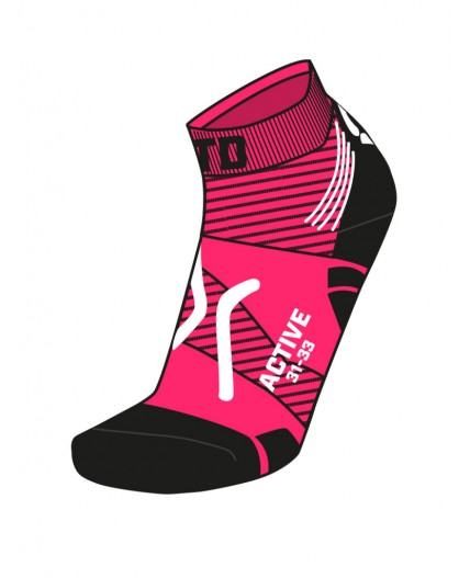 Термоноски трикотажные для девочек (низкие махровые) разноцветный