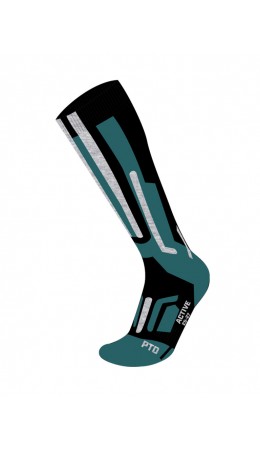 Термоноски трикотажные для мальчиков (высокие) разноцветный