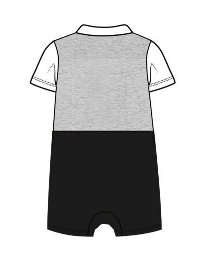 Песочник детский трикотажный для мальчиков черный,светло-серый,белый