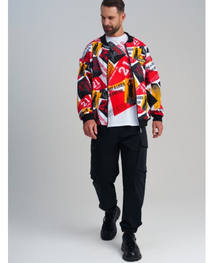 Толстовка трикотажная для мужчин разноцветный