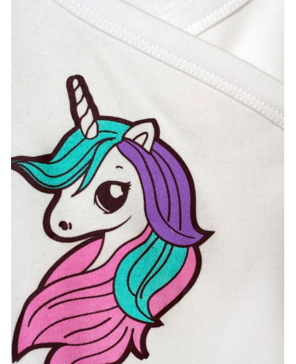 Боди детское трикотажное для девочек, 2 шт в комплекте разноцветный