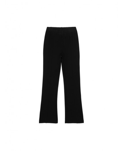 Брюки трикотажные для девочек черный