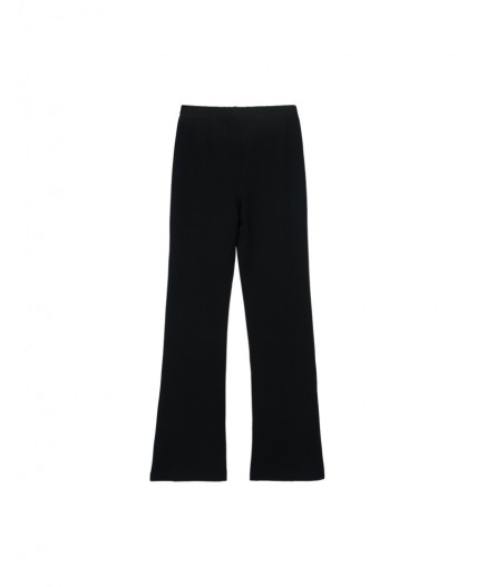 Брюки трикотажные для девочек черный