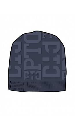Шапка трикотажная для мальчиков тёмно-синий
