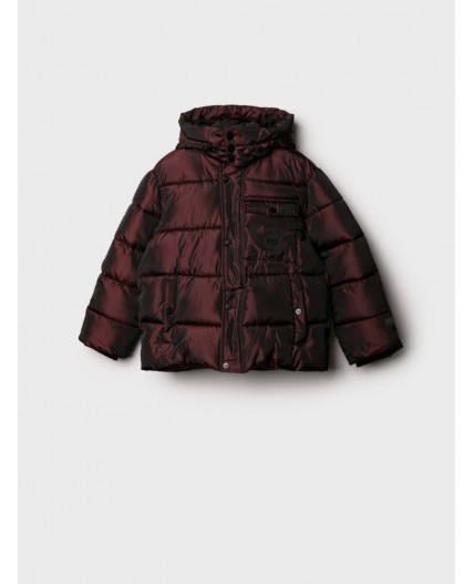 Куртка текстильная с полиуретановым покрытием для мальчиков бордовый