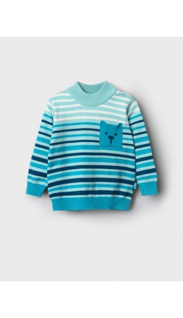 Джемпер детский трикотажный для мальчиков разноцветный