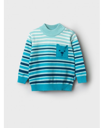 Джемпер детский трикотажный для мальчиков разноцветный