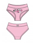 Трусы трикотажные для девочек, 2 шт в комплекте светло-розовый
