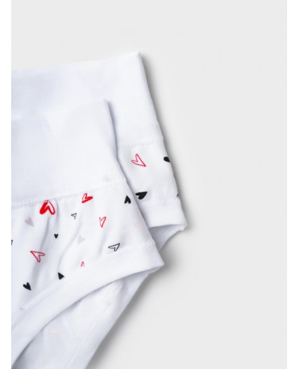 Трусы трикотажные для девочек, 2 шт в комплекте разноцветный