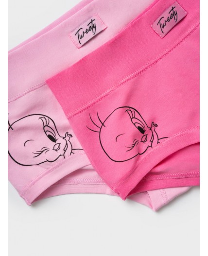 Комплект трикотажный для девочек: фуфайка (футболка), брюки белый,розовый