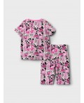 Пижама трикотажная для девочек розовый