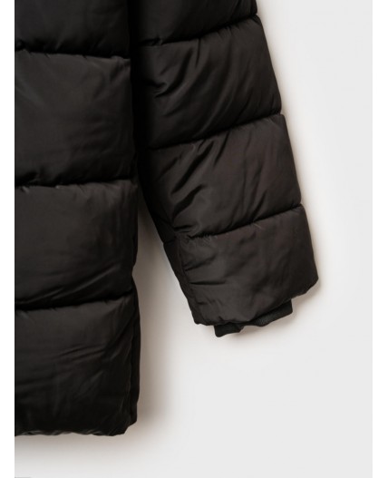 Куртка текстильная с полиуретановым покрытием для мальчиков черный