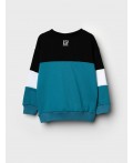 Толстовка трикотажная для мальчиков белый,черный,бирюзовый