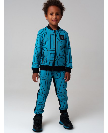 Толстовка трикотажная для мальчиков черный