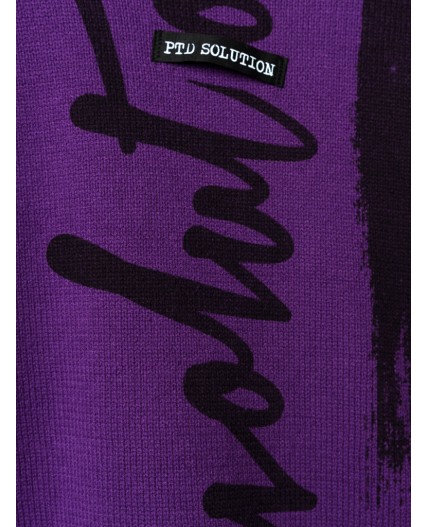 Свитер трикотажный для мальчиков фиолетовый