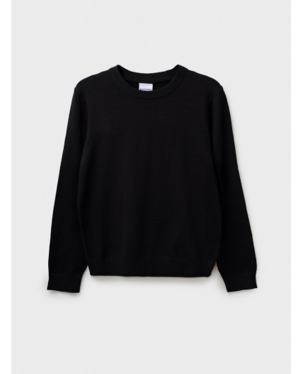 Джемпер трикотажный для мальчиков черный