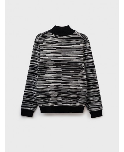 Свитер трикотажный для мальчиков разноцветный