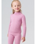 Водолазка трикотажная для девочек розовый