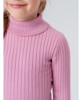 Водолазка трикотажная для девочек розовый