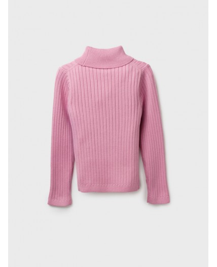 Водолазка трикотажная для девочек розовый