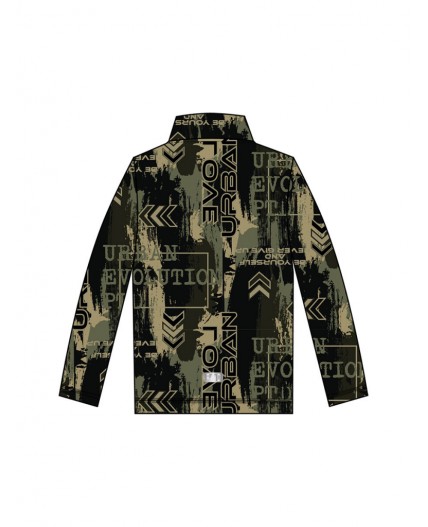 Куртка трикотажная для мальчиков черный