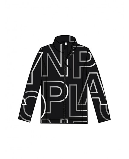 Куртка трикотажная для мальчиков разноцветный