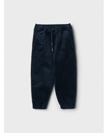Брюки текстильные для мальчиков тёмно-синий