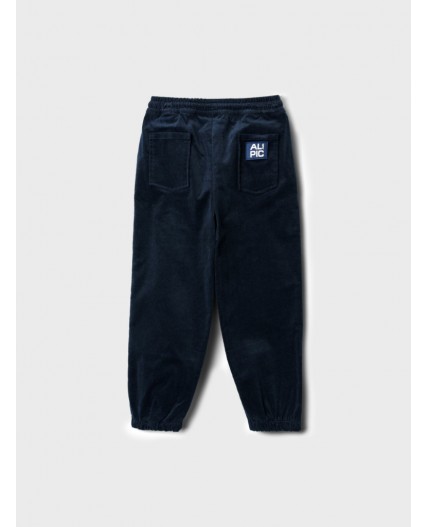 Брюки текстильные для мальчиков тёмно-синий