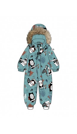 Комбинезон детский текстильный с полиуретановым покрытием для мальчиков разноцветный