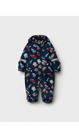 Комбинезон детский текстильный с полиуретановым покрытием для мальчиков разноцветный