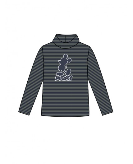 Водолазка трикотажная для мальчиков темно-серый