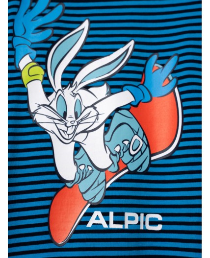 Водолазка трикотажная для мальчиков ярко-синий