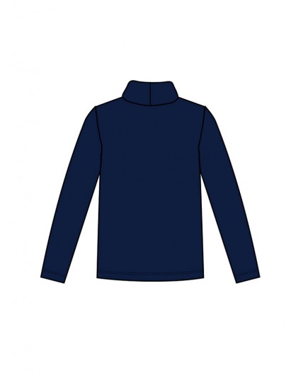 Водолазка трикотажная для мальчиков тёмно-синий