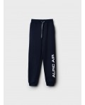 Брюки трикотажные для мальчиков тёмно-синий