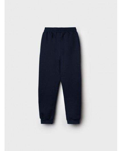 Брюки трикотажные для мальчиков тёмно-синий