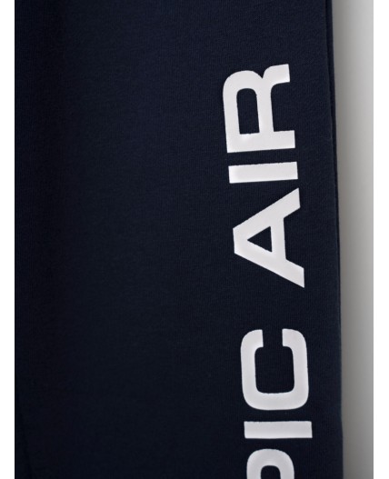 Брюки трикотажные для мальчиков тёмно-синий