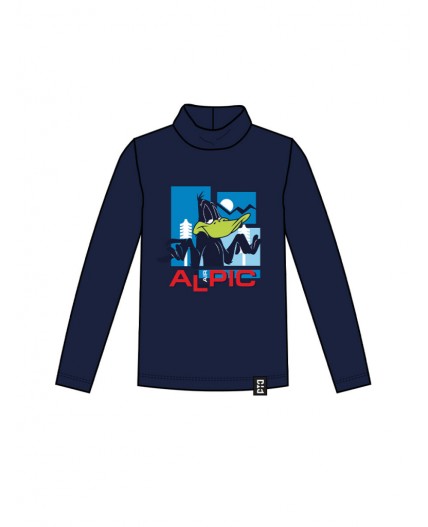 Водолазка трикотажная для мальчиков ярко-синий