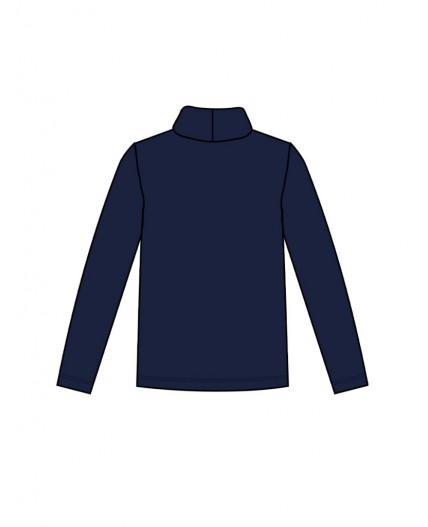 Водолазка трикотажная для мальчиков ярко-синий